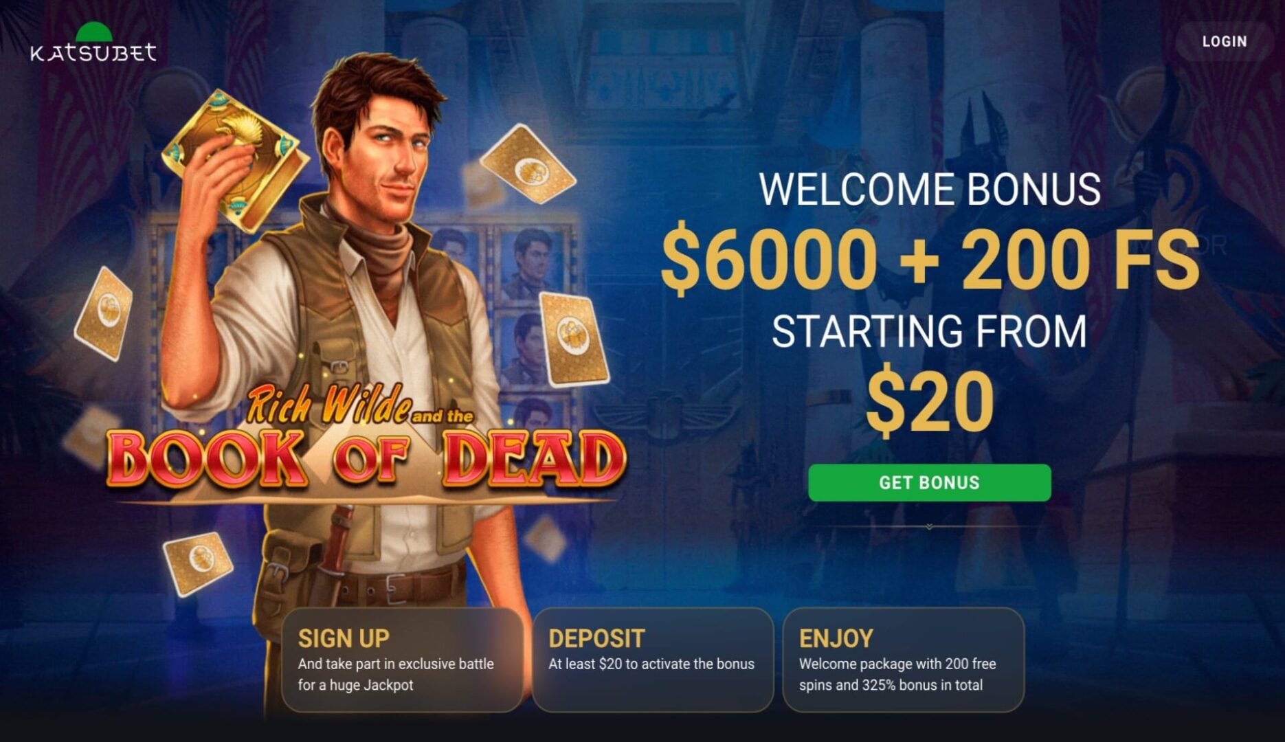 Katsubet 200 Free Spins Special Affiliate Offer