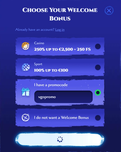 Πώς να χρησιμοποιήσεις τον Spinight Promo Code (VGOPROMO)